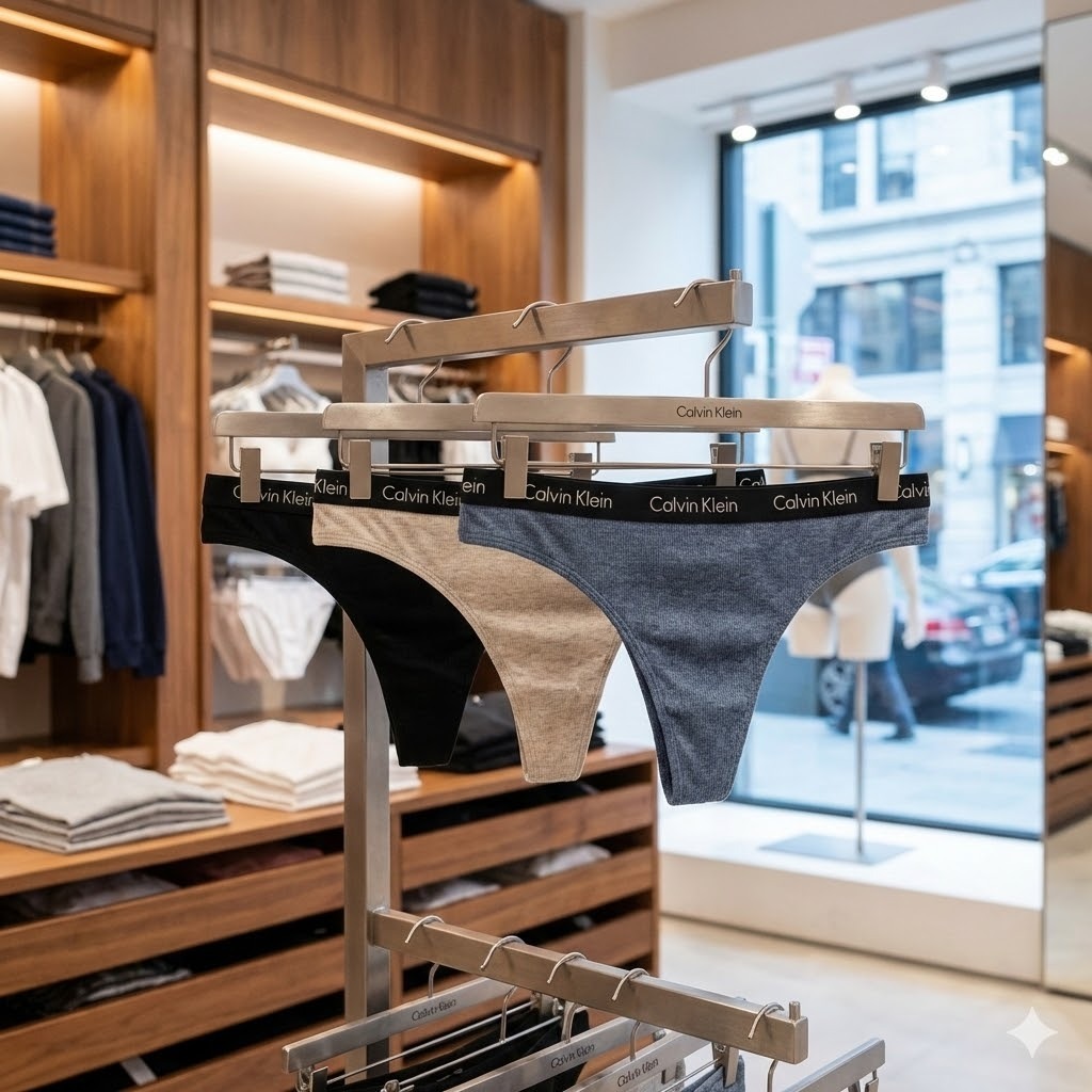 【預購】CALVIN KLEIN Hashtag Rib H022653 女裝丁字褲（3條裝）