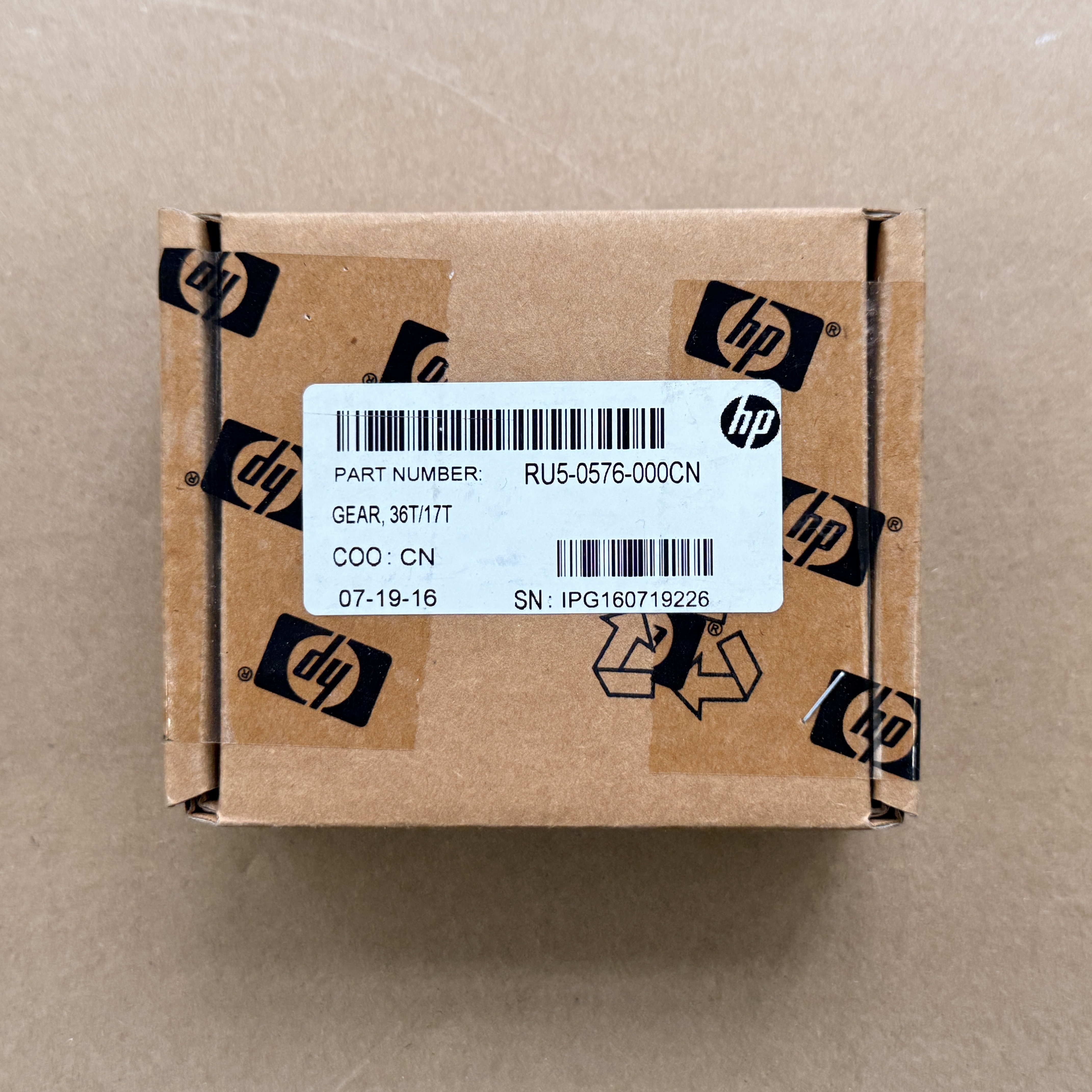 RU5-0576 LJ5200 36/17T GEAR