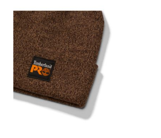 [S] TIMBERLAND MARLED DRK BRWN/ SANDSTONE TB0A1V98Y821 WATCH CAP, 193394385928 (SZZ1015)
