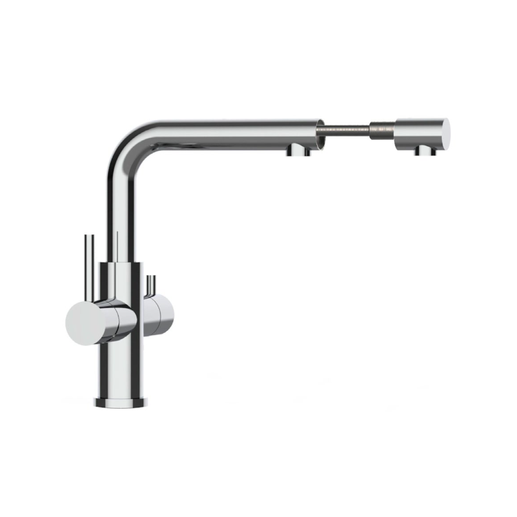 Vizio 3-in-1 Multifunction Sink Mixer with Pull-out Spout (VZFX215000)