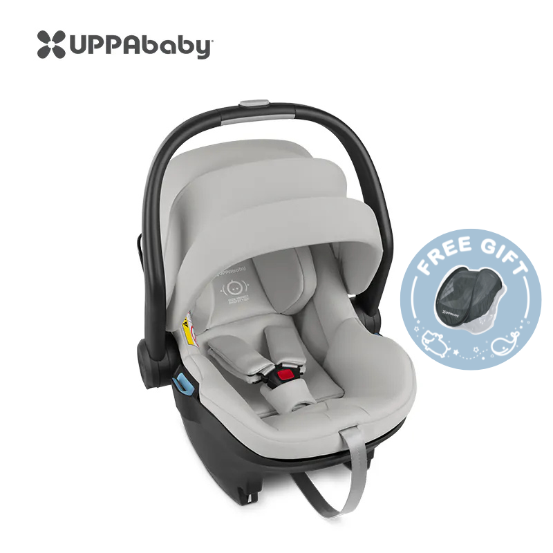 UPPAbaby - Mesa I-Size新生兒汽車安全提籃 珍珠灰(不含底座) (R129 & CCC 安全標準)(適合約0 -13個月/身高40-78cm)
