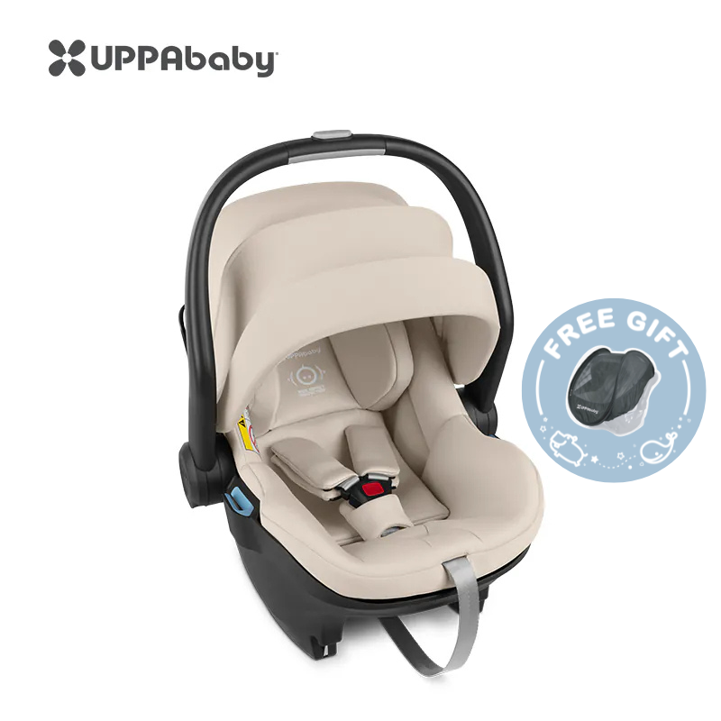 UPPAbaby - Mesa I-Size新生兒汽車安全提籃 燕麥色(不含底座) (R129 & CCC 安全標準)(適合約0 -13個月/身高40-78cm)