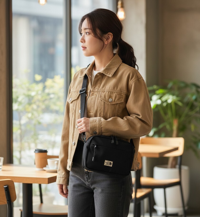 【預購】The North Face STANDARD CROSS BAG M 斜挎包 側背包 白色標籤限定 NN2PR50J