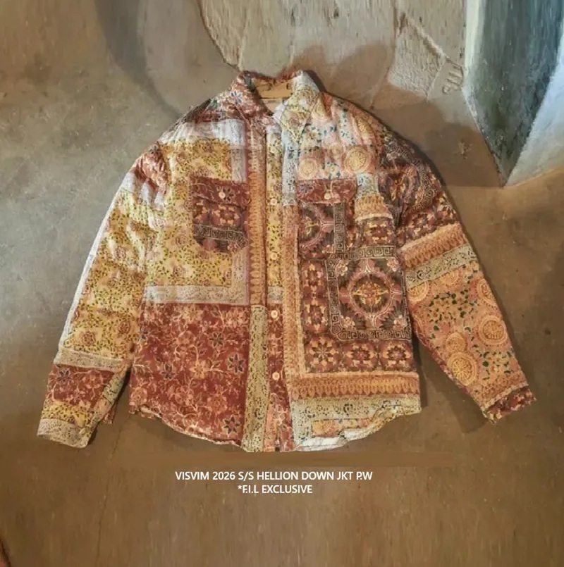 LAST PCS: VISVIM 2026 S/S HELLION DOWN JKT P.W *F.I.L EXCLUSIVE - PRE ORDER ITEM (預訂中)