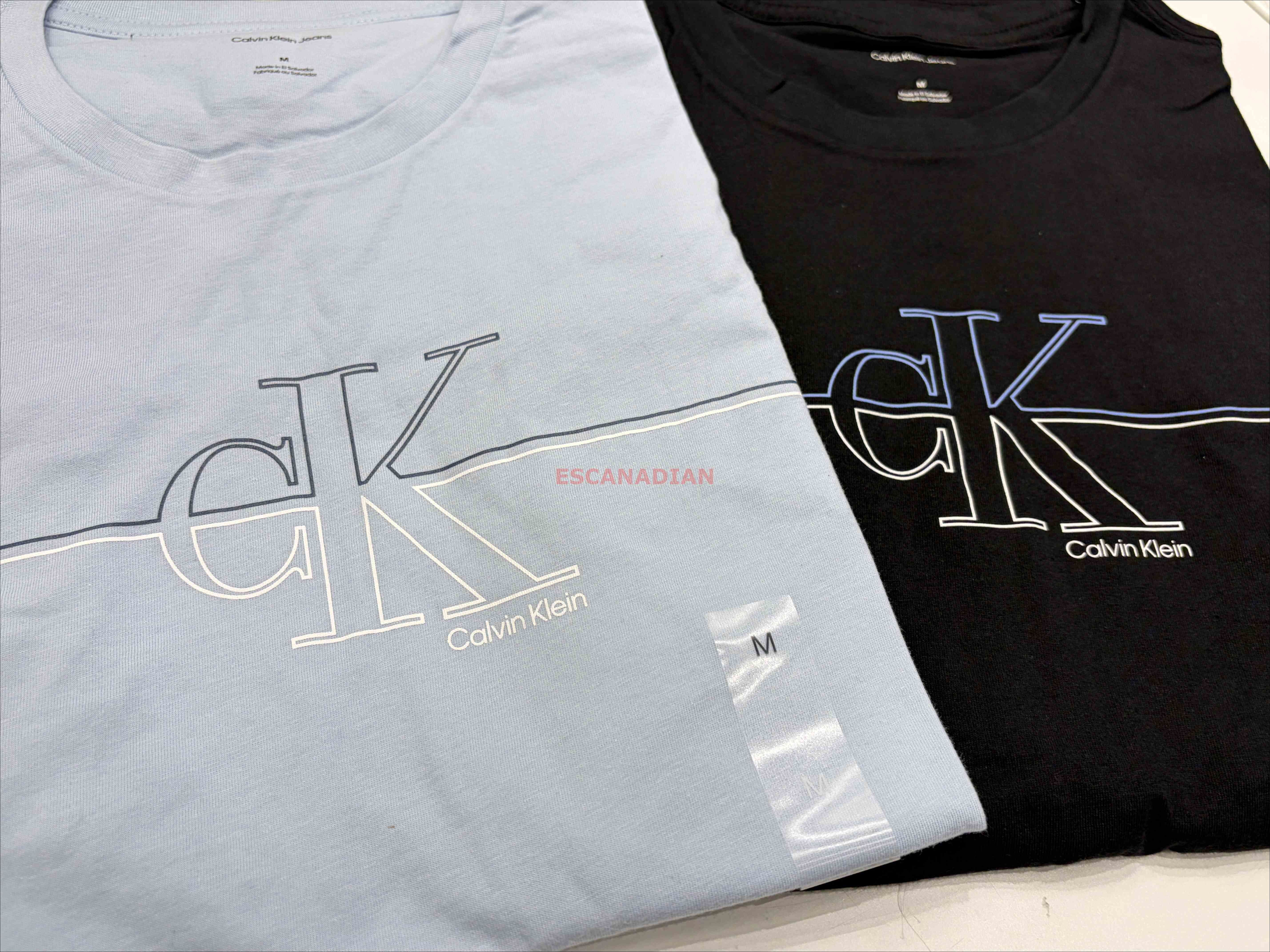 CK 男大人 圖案 短TEE (2色)