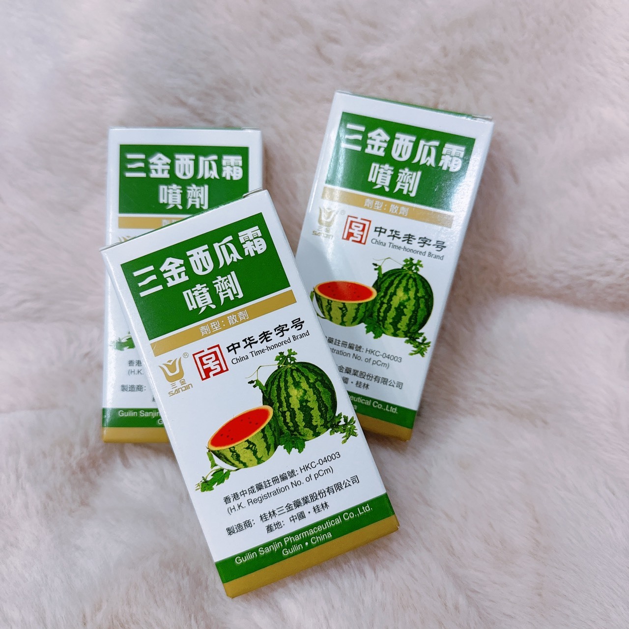 中國｜桂林三金 西瓜霜