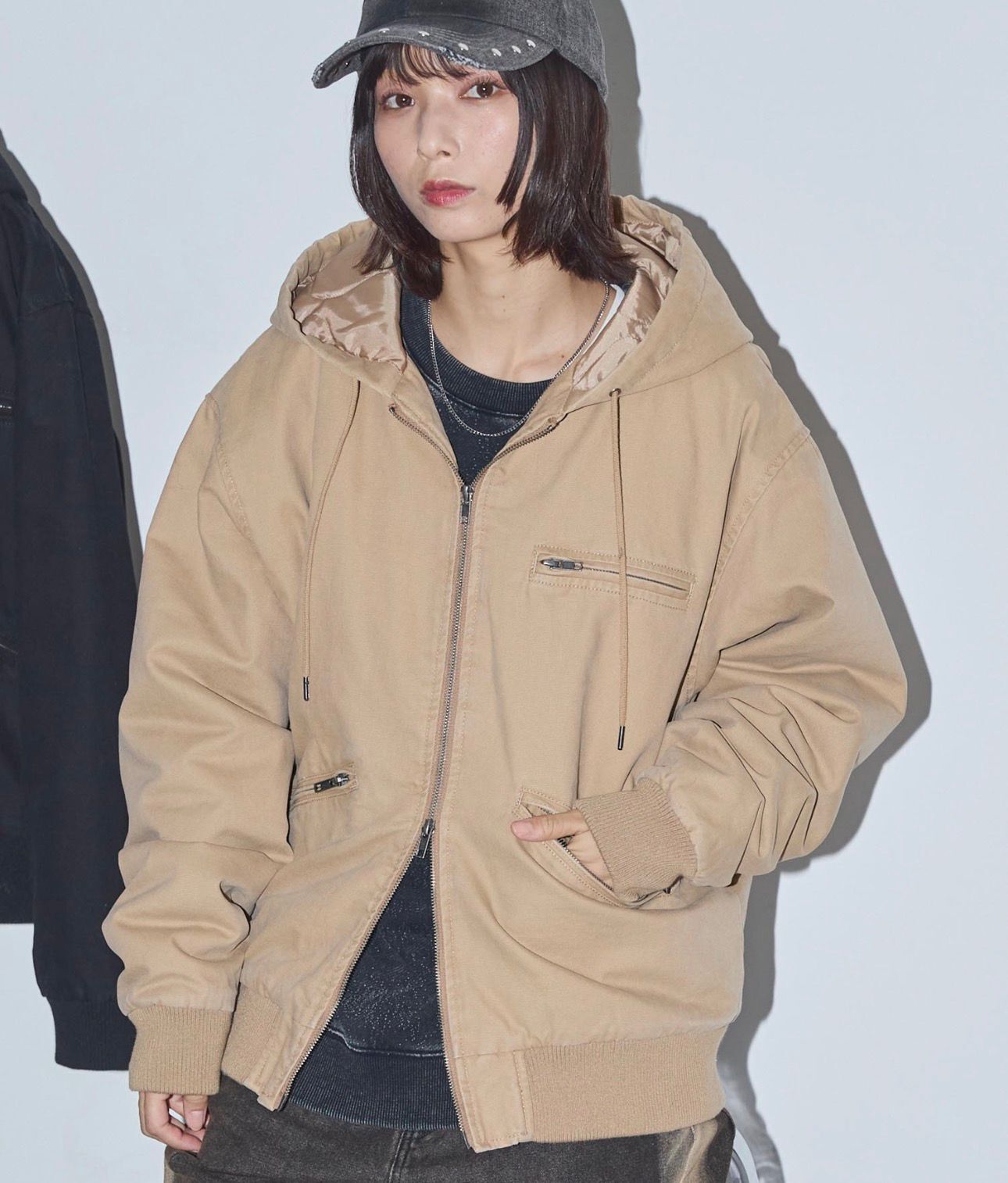 【預購】JN022703 Anchor Smith美式水洗連帽夾克