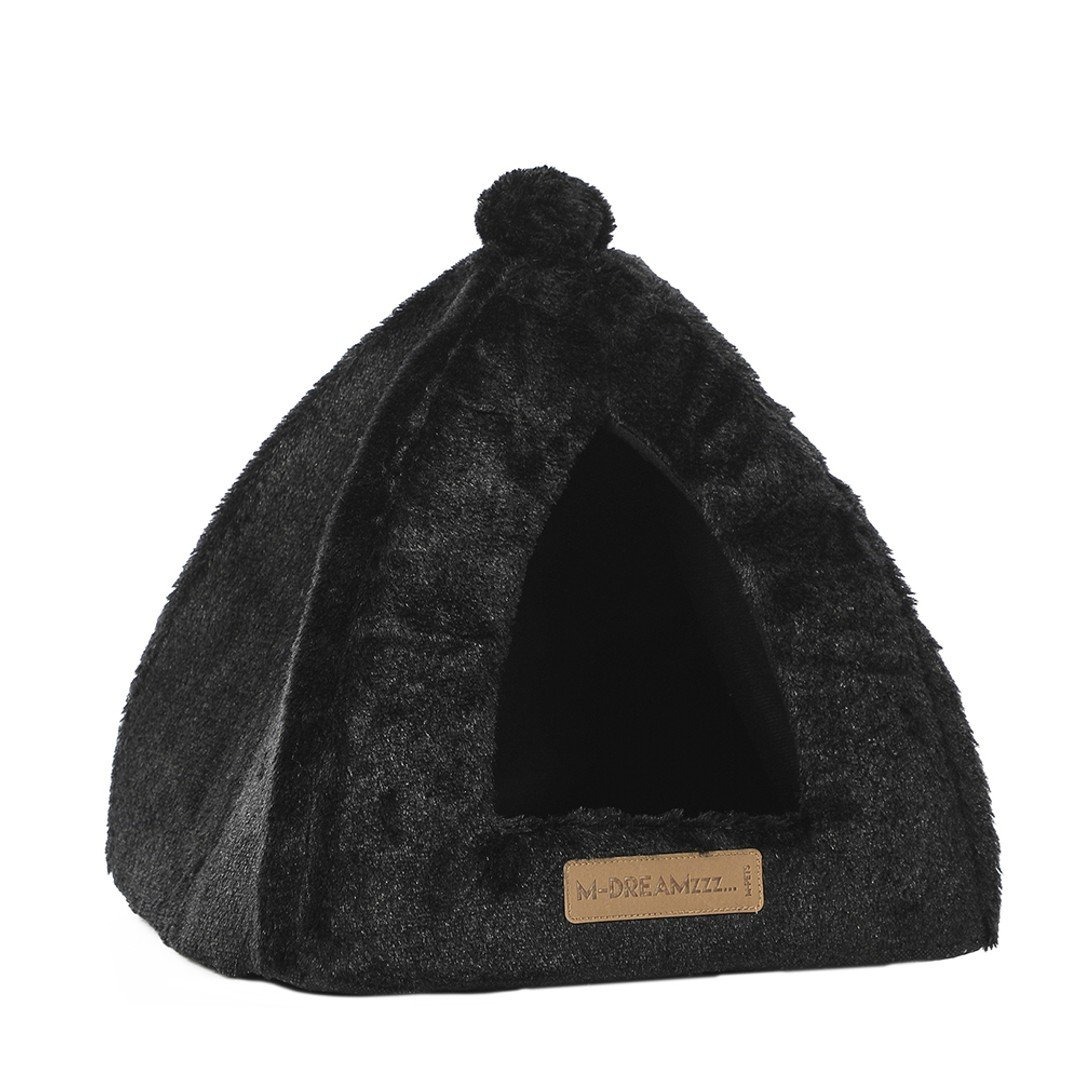 M-Pets 貓傢俬 -蒙古包 (灰色/黑色)