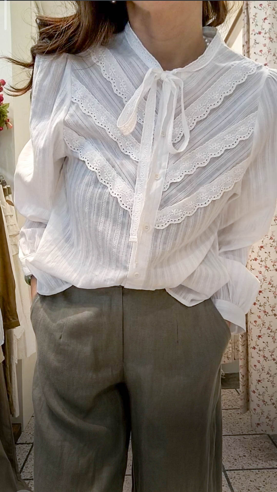 B4259 RM109 ▶️綁帶上衣 👉B:96cm L:59cm