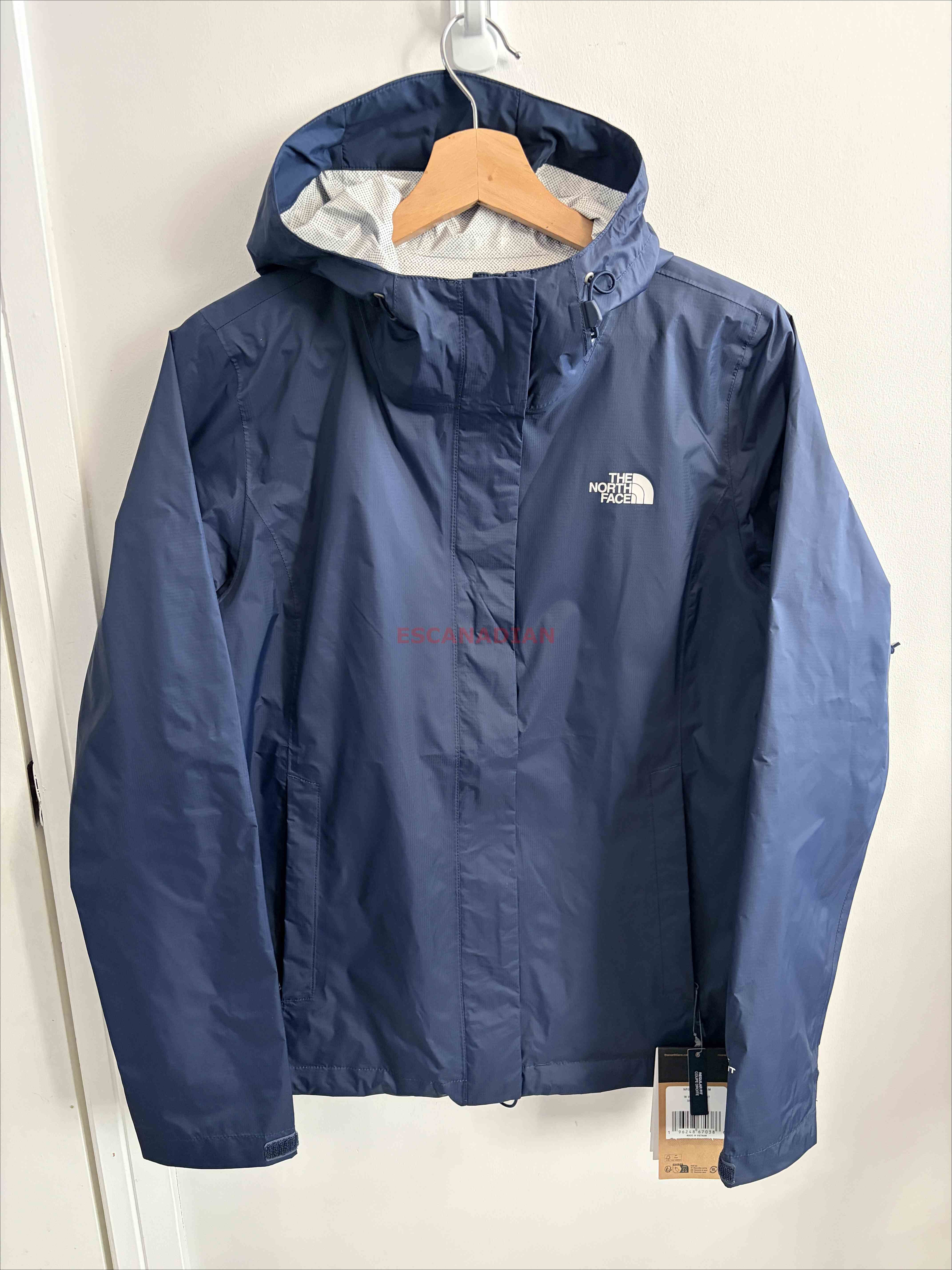 THE NORTH FACE 女大人 Dryvent面料 多功能 高係數防水 防風 可收納 連帽 風衣外套