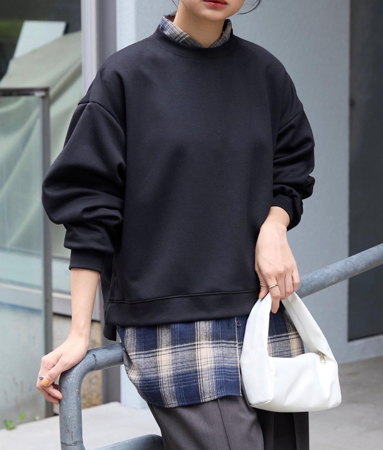 【預購】JN022708 MONO-MART 空氣感立體廓形衛衣