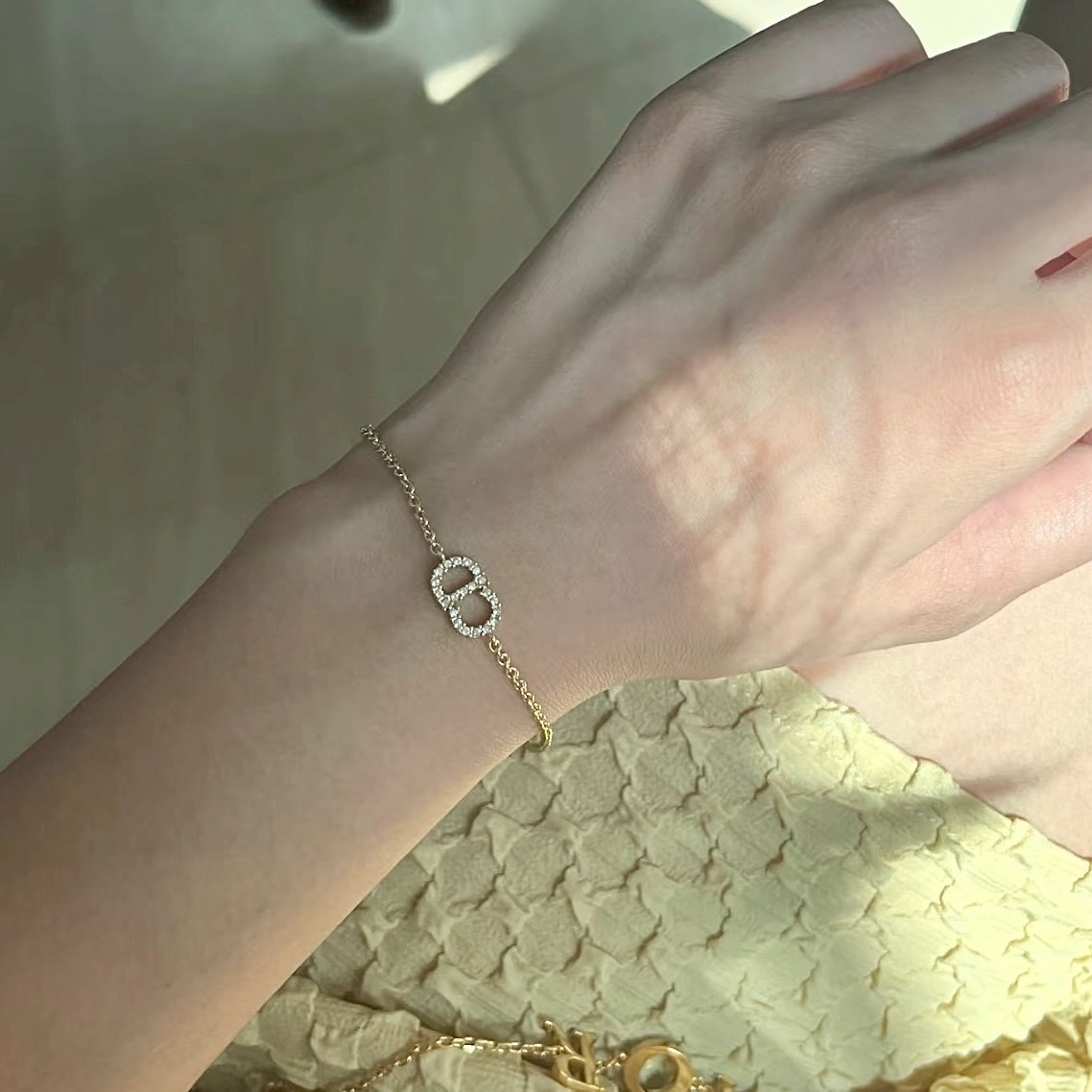 18k Dr”經典CD金鑽字母”高奢定製全系列