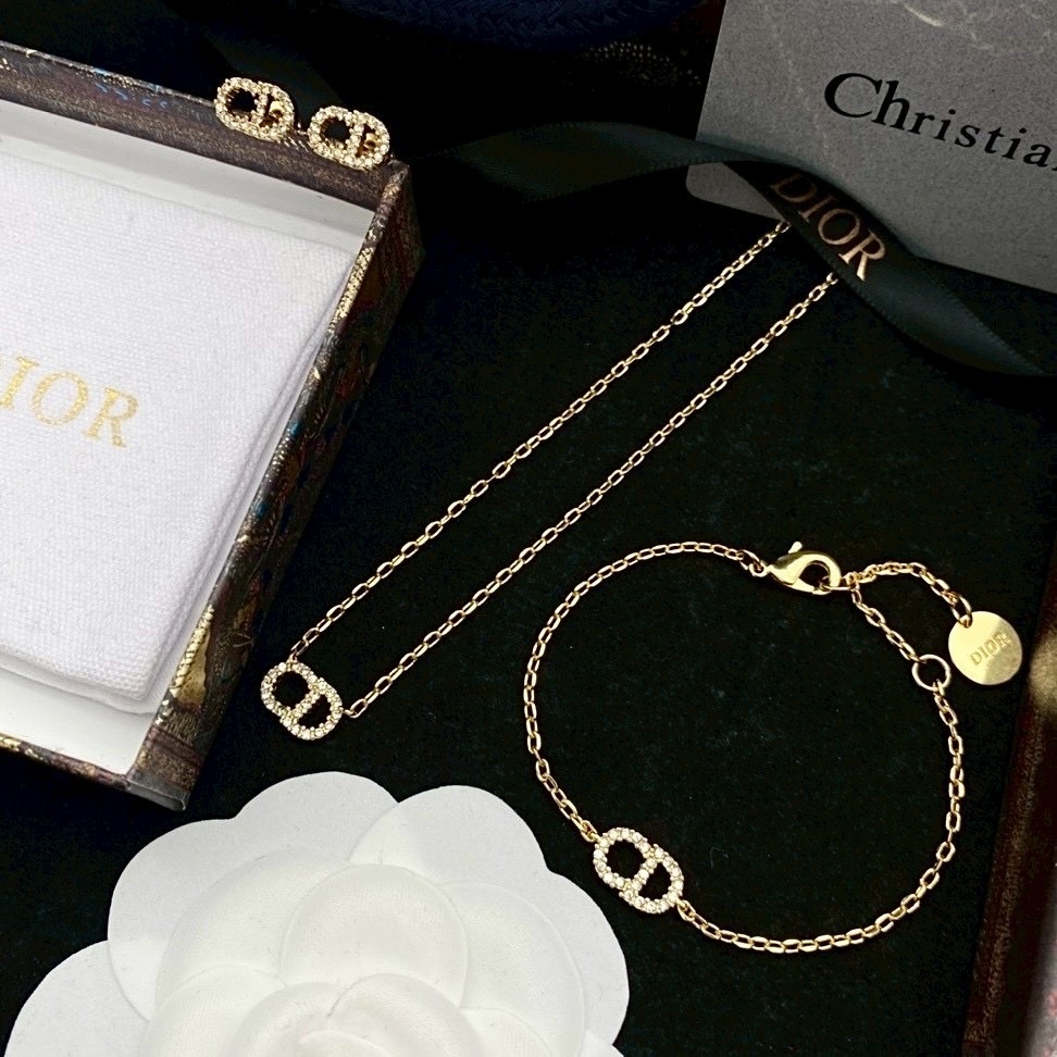 18k Dr”經典CD金鑽字母”高奢定製全系列