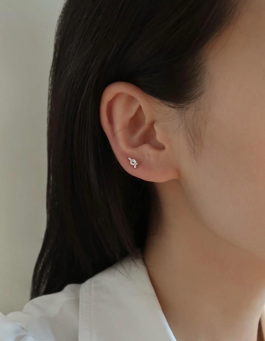 品牌選物| Yiode | 925 silver twisted knot piercing