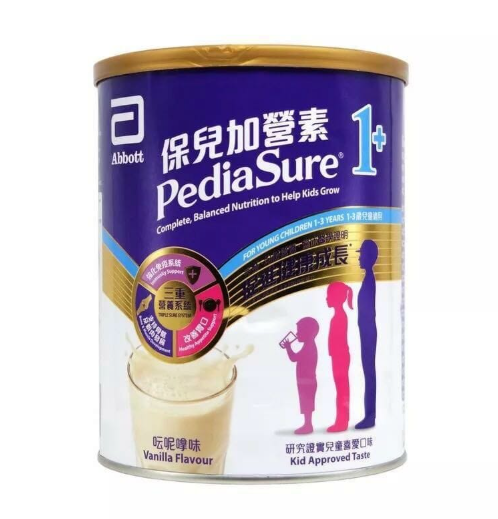 Abbott Pediasure雅培保兒加營素1+ (雲呢拿味)兒童成長奶粉 850克
