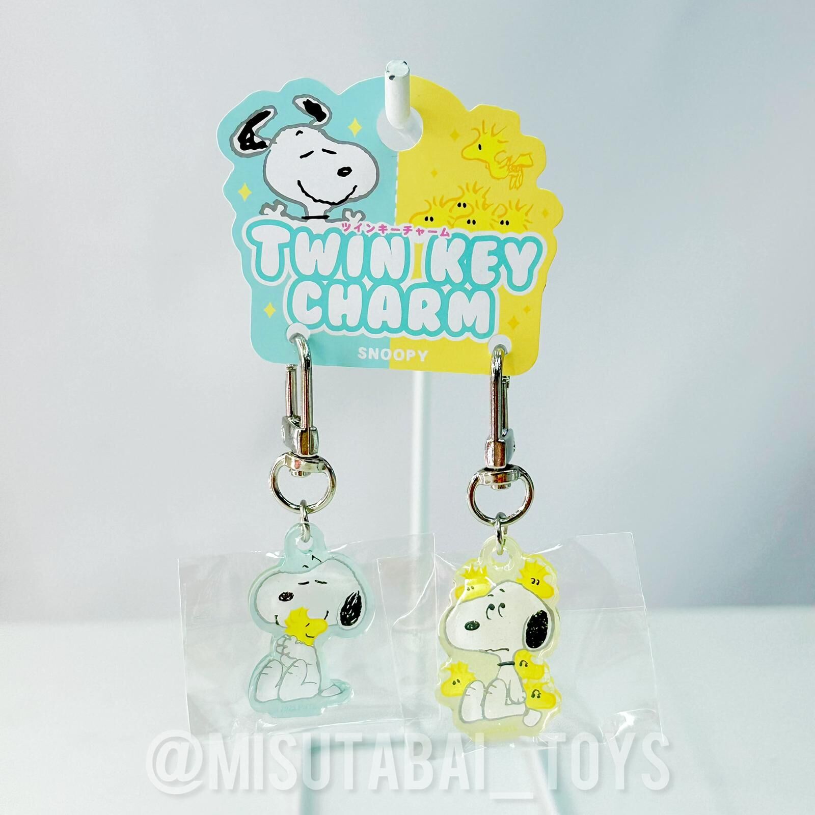Snoopy Acrylic Twinky Charm (Snoopy and Woodstock)