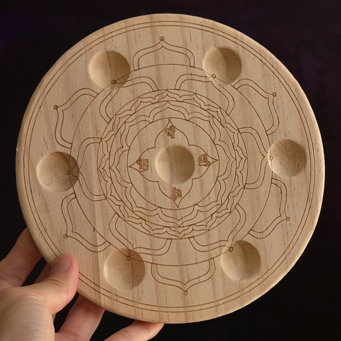 [原石] 靈性圖騰 水晶球 七星盤