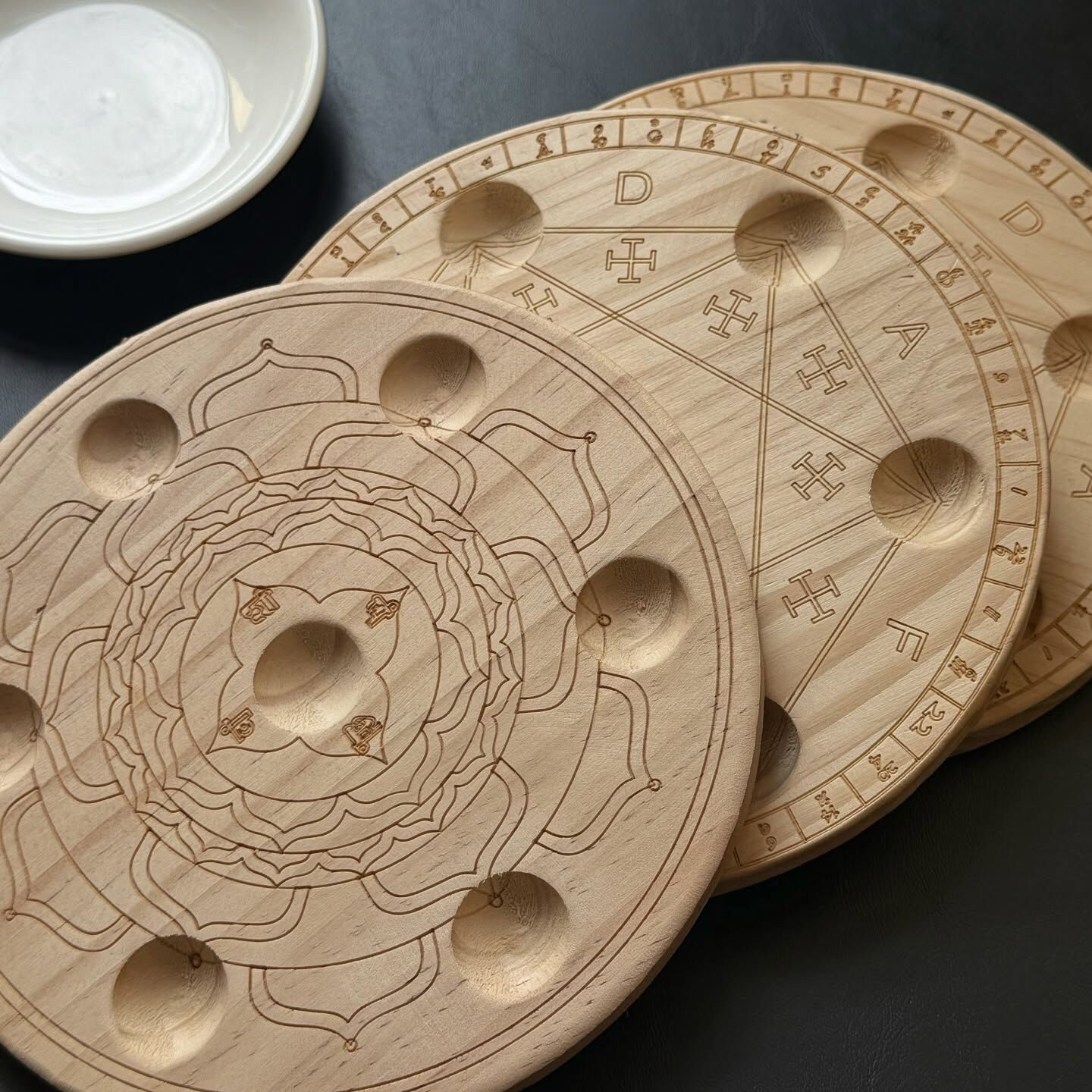 [原石] 靈性圖騰 水晶球 七星盤