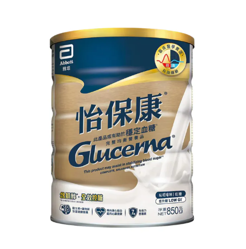 Abbott Glucerna雅培怡保康雲呢拿味 850克