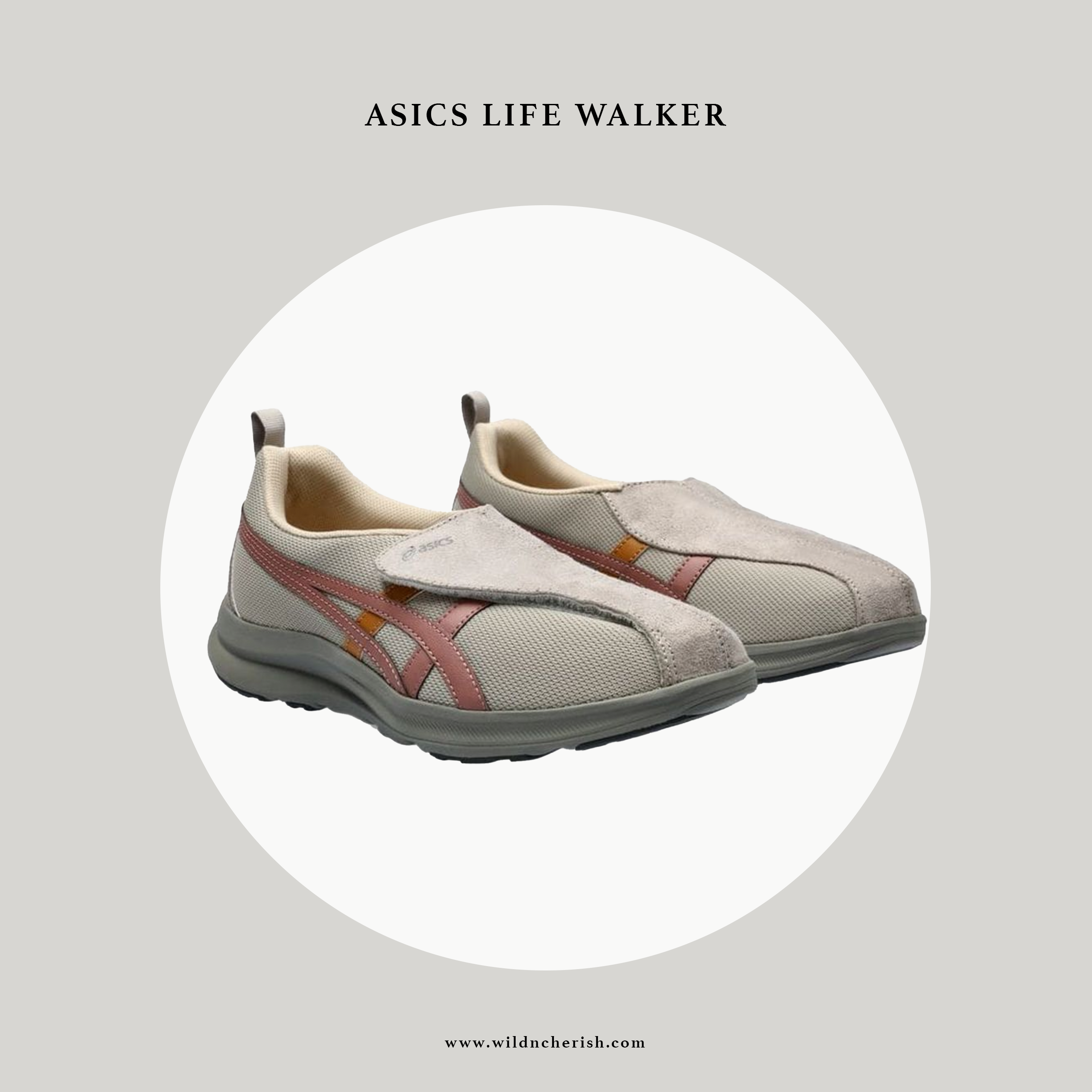 預訂 | Asics Life Walker 米色 女裝