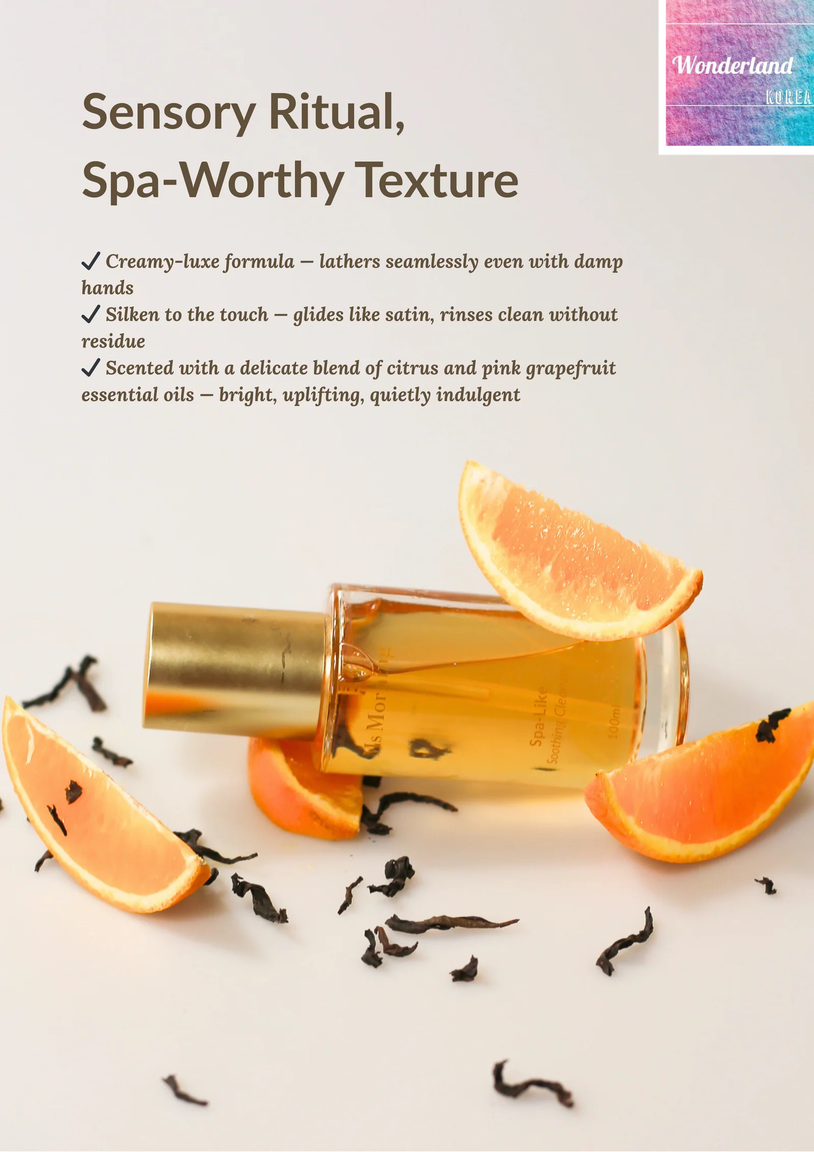 M5 W022705 SPA舒緩潔面100ml