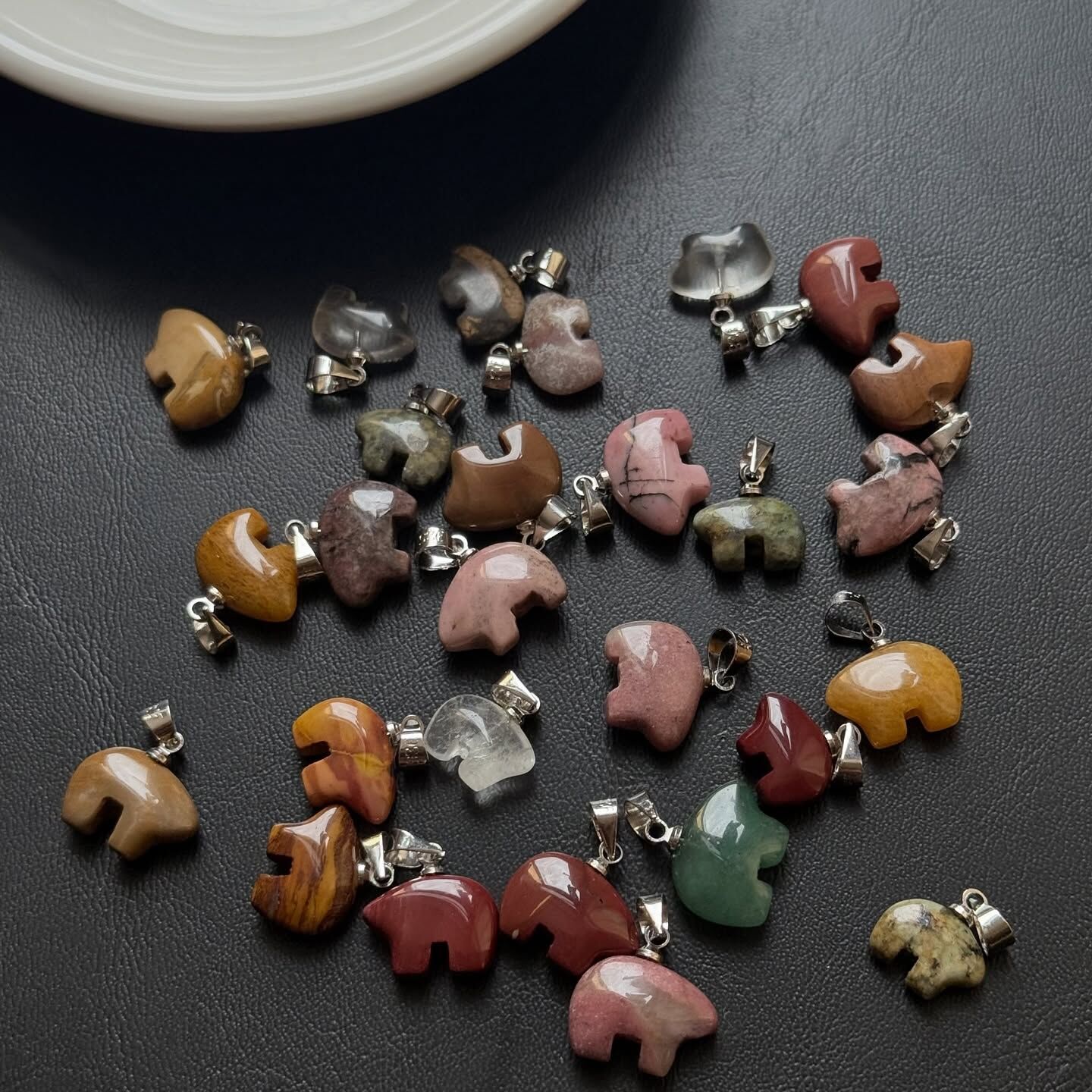 [原石] Zuni Bear 水晶吊墜