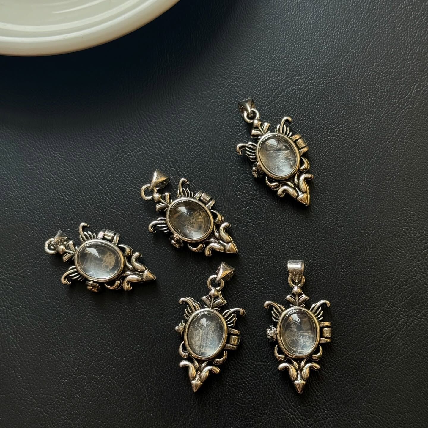 [原石] 白水晶 項鍊吊墜