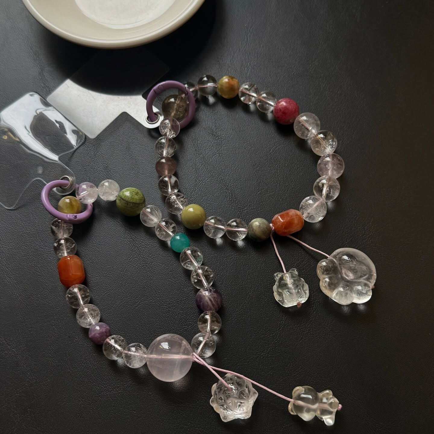 [原石] 水晶設計款手機吊飾