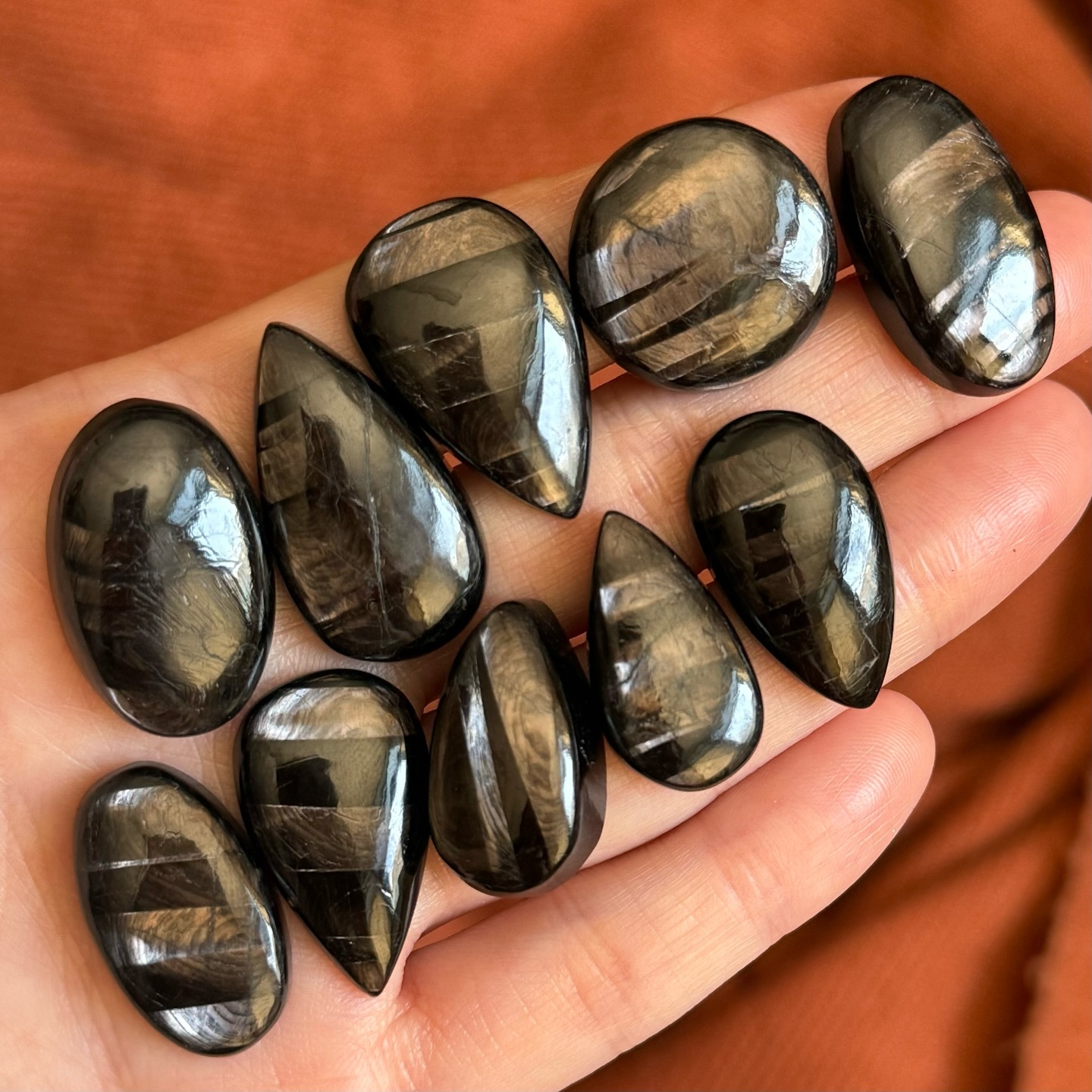 [原石] 金運石 水晶蛋面