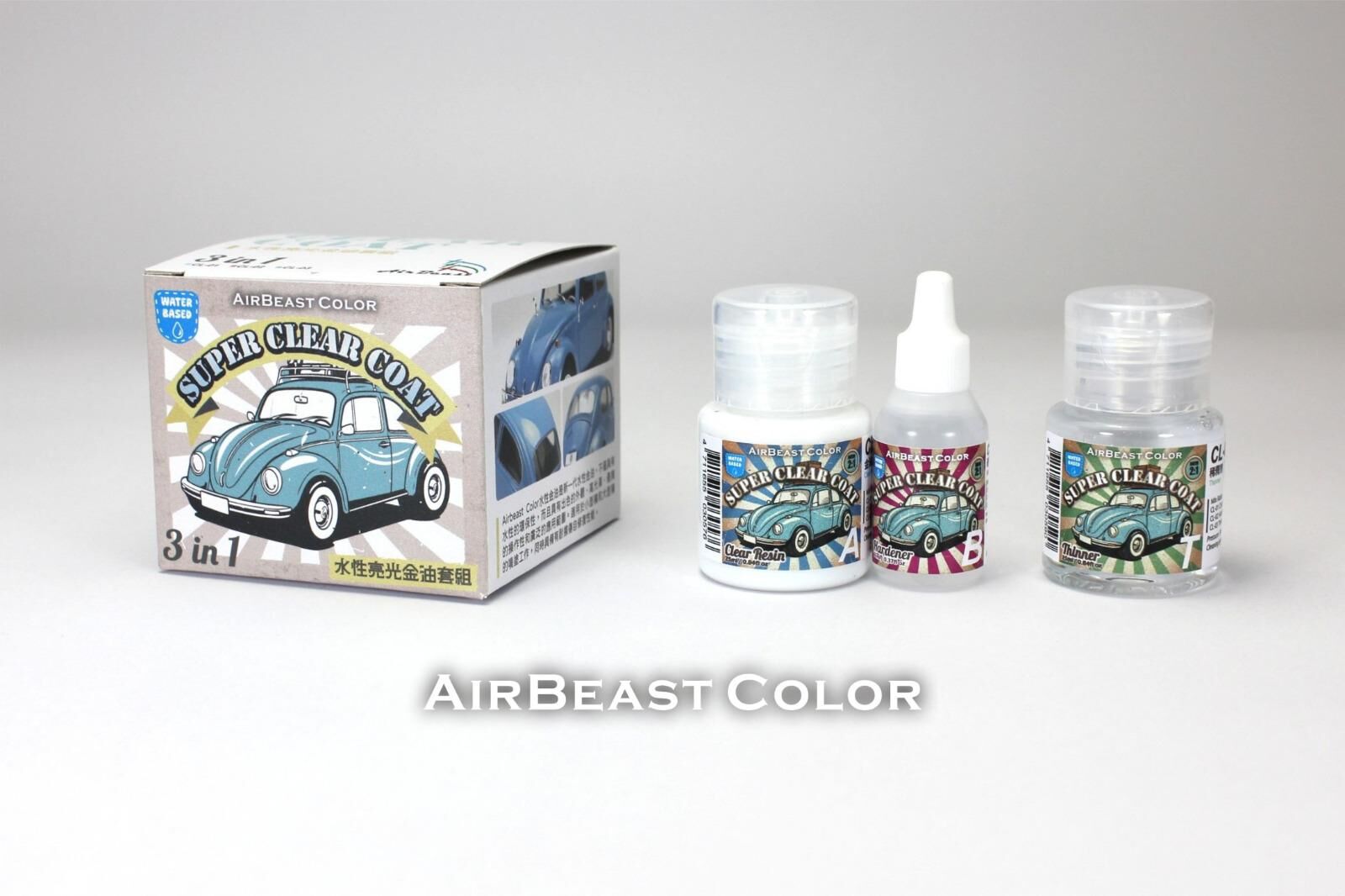 預訂AirBeast Color 水性亮光金油set
