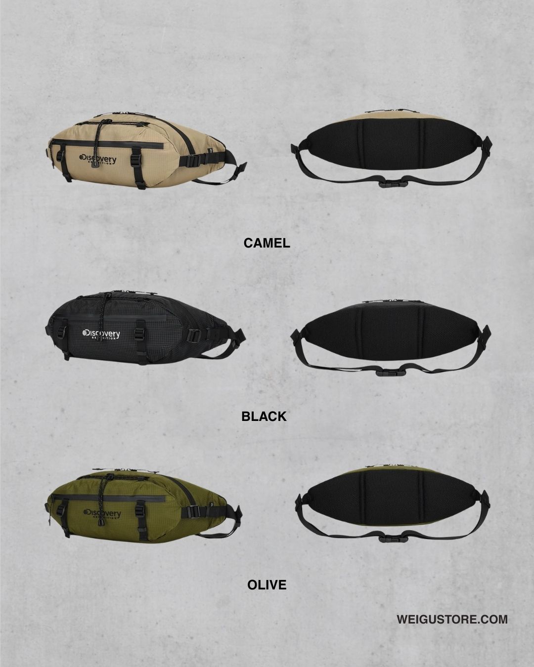 限時特價【預購】Discovery Crust Extension Hip Sack 機能腰包 DXHS1065N