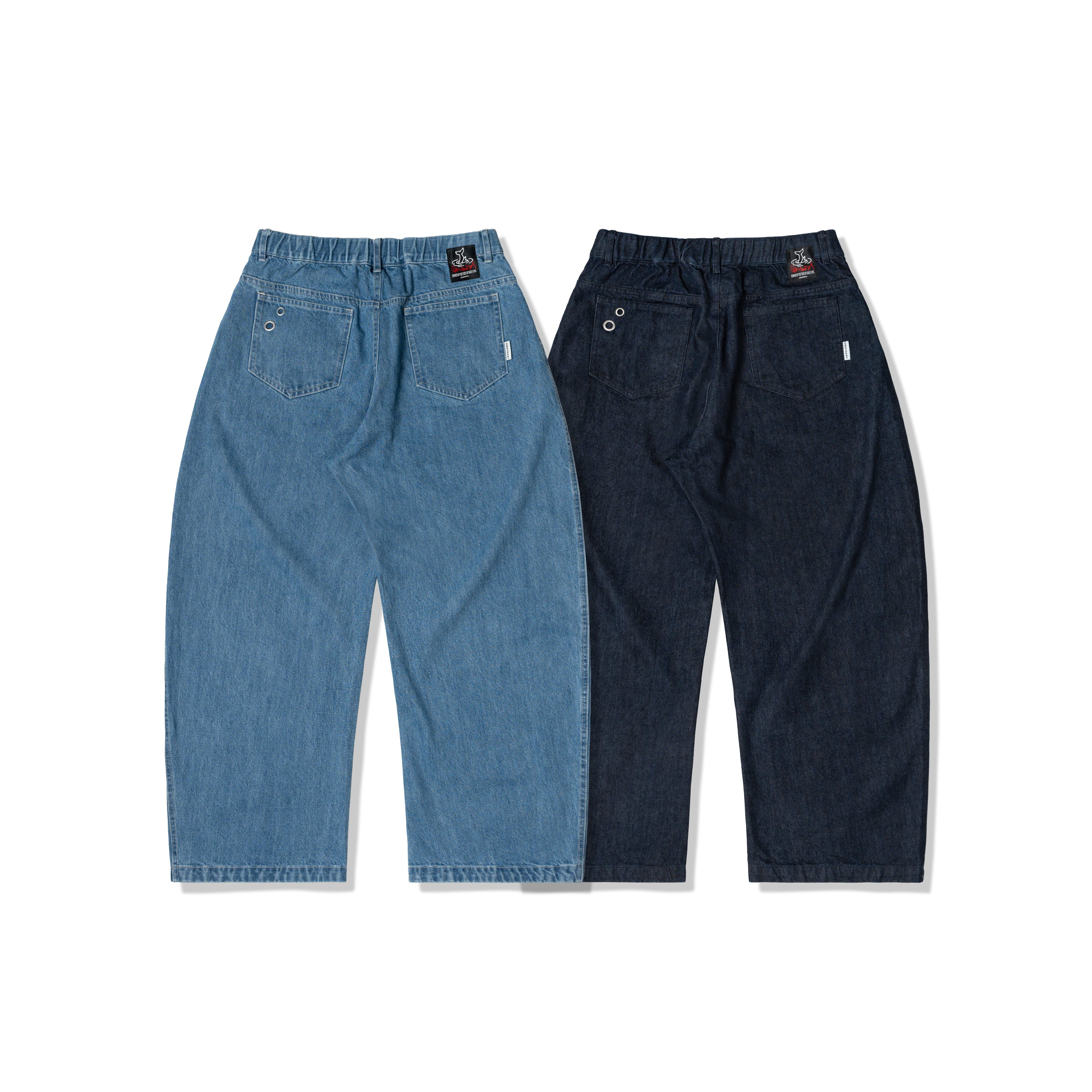 【車庫服飾】ORDINARY CURVE LEG TROUSERS