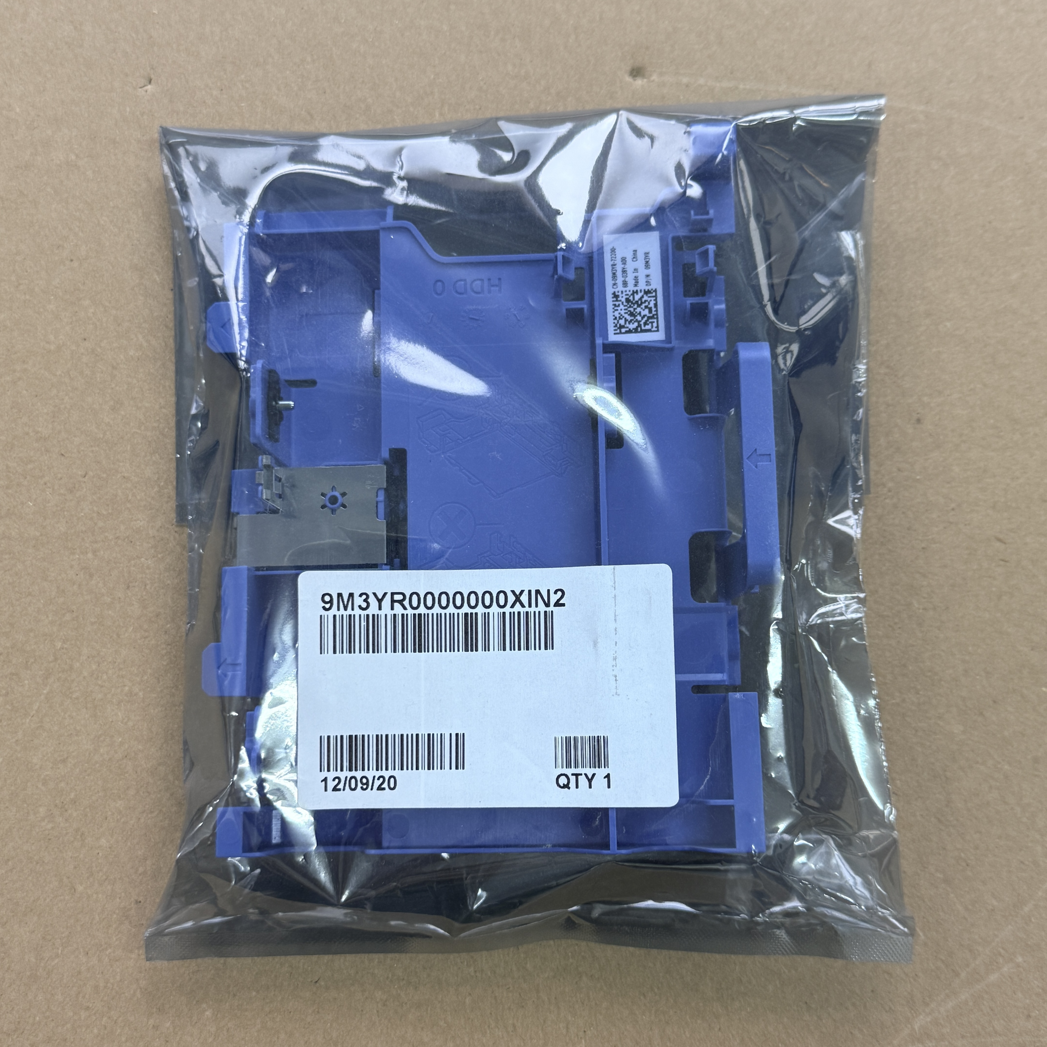 9M3YR DELL OPTIPLEX 7040 2.5" SFF HARD DRIVE TRAY CADDY (翻新)