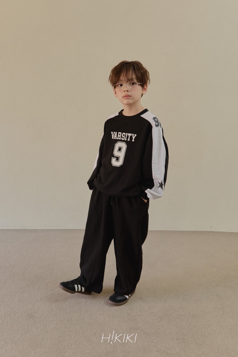 Hi! kiki 彎刀棉寬褲 / 2色