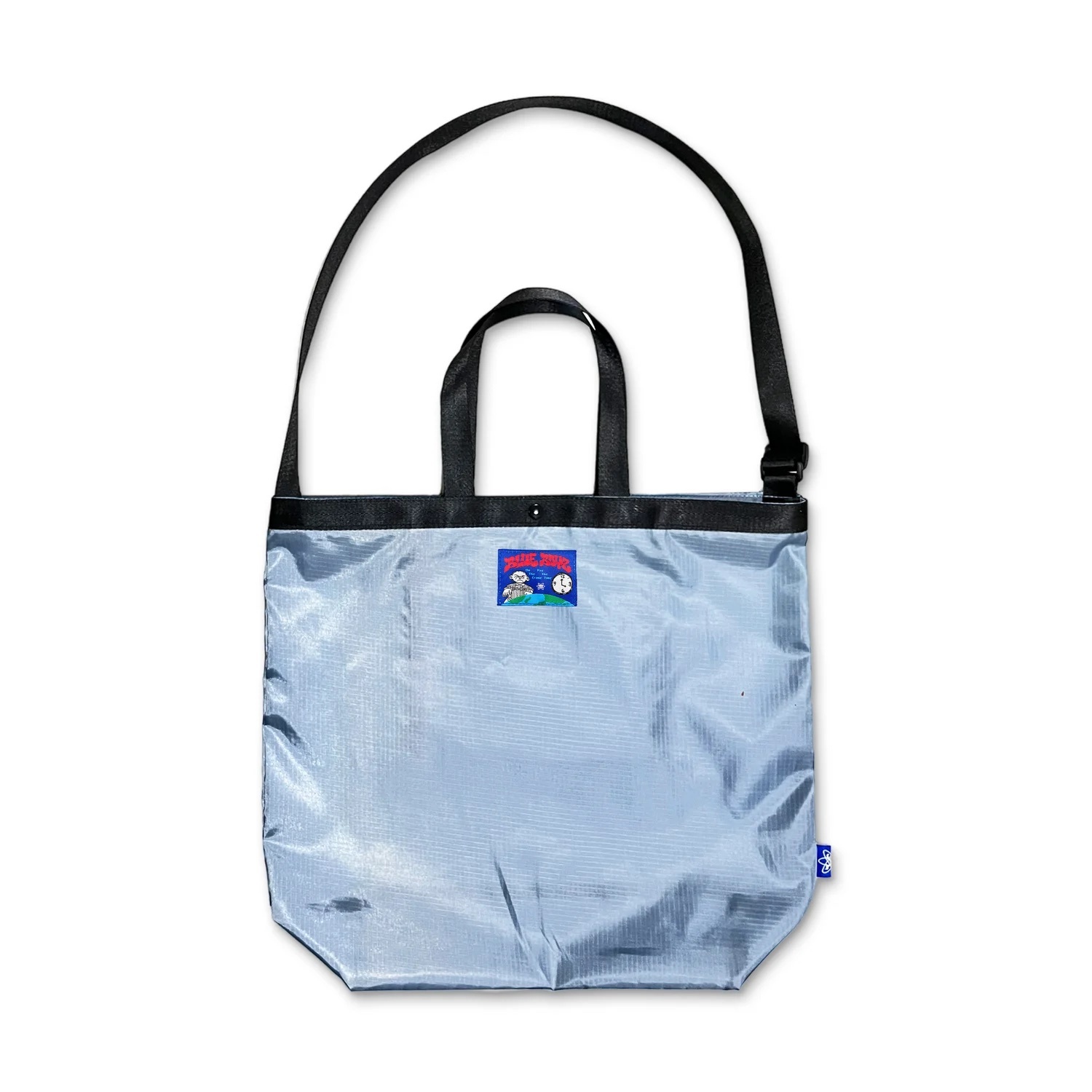 Blue Boyz Sports Club - Crime Time Nylon Side Bag Sliver