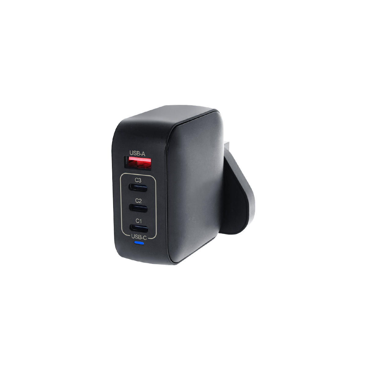 ProMini GT100s (UK版) Tri-PD + QC GaN 100W 插牆式快速充電器