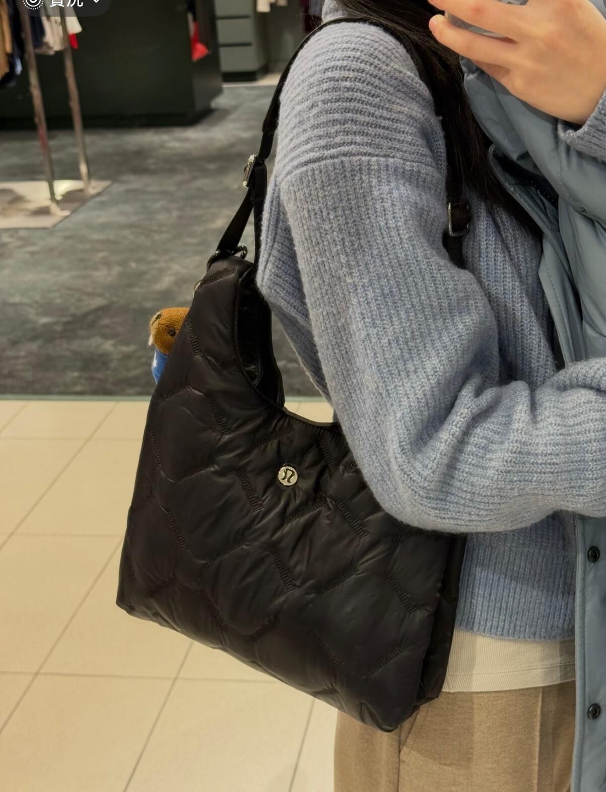 【預購】Lululemon K022701 雲朵包(黑色)