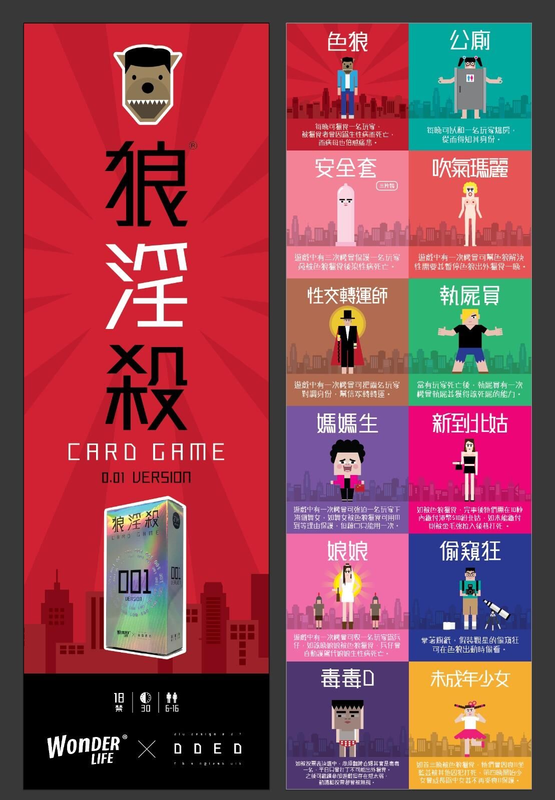 Lustful Werewolves Card Game