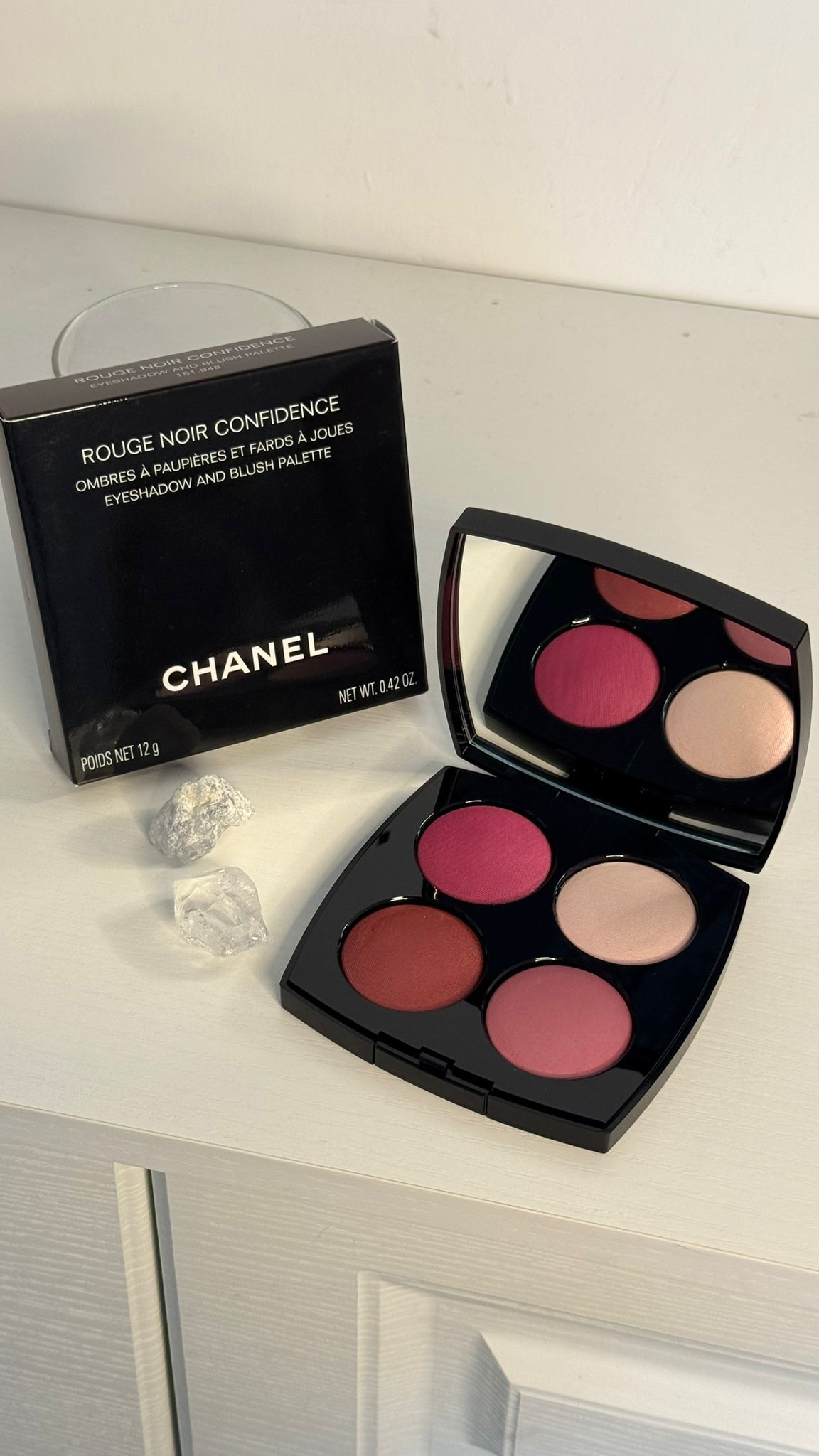 【專櫃已售罄】CHANEL - Rough Noir Confidence 2026  春季限定眼影胭脂盤 #948