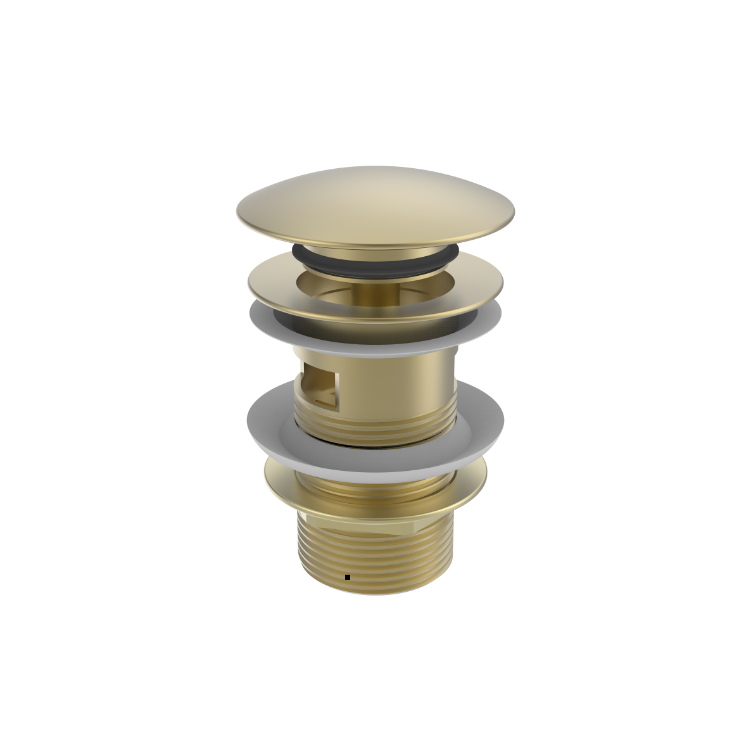 Vizio Brass Pop up Waste (Brushed Gold)(VZ400117BG)