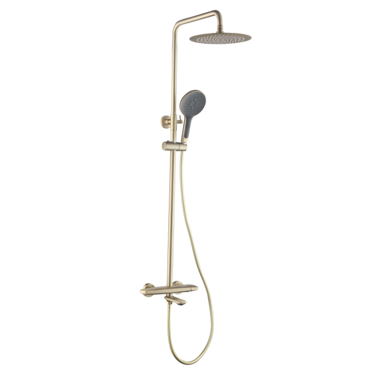 Vizio Shower Column Set (Brushed Gold)(VZ300104BG)