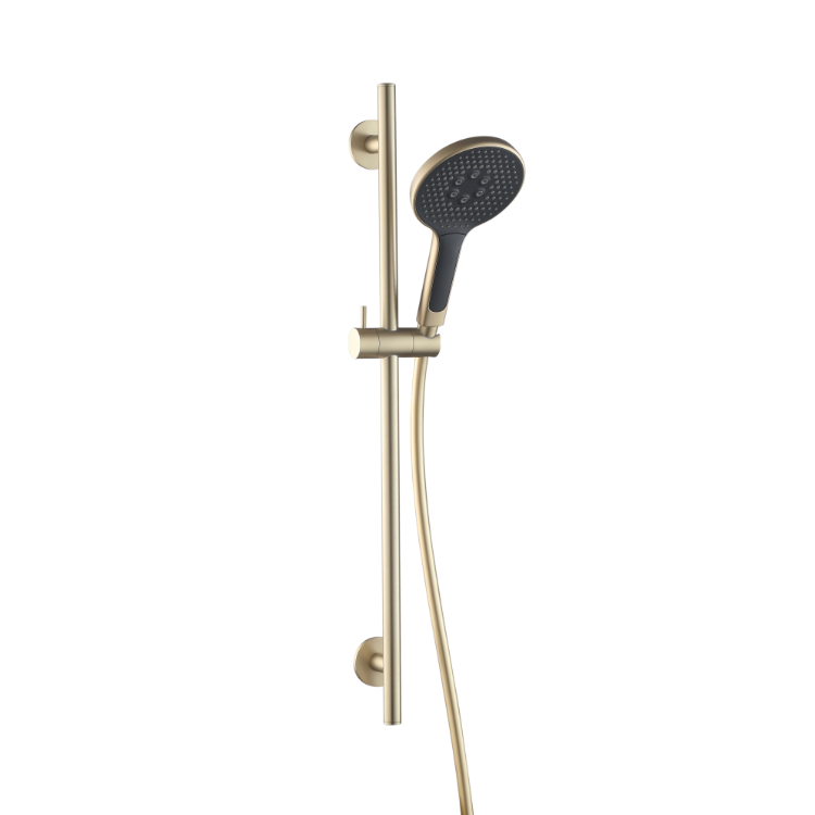 Vizio Sliding Shower Set (Brushed Gold)(VZ300103BG)