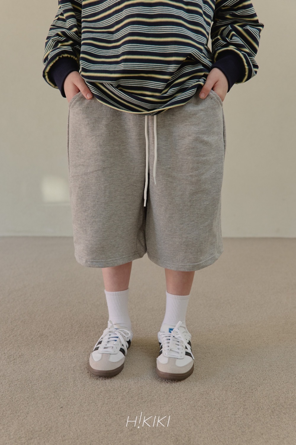 Hi! kiki 褶邊百慕達短褲 / 4色