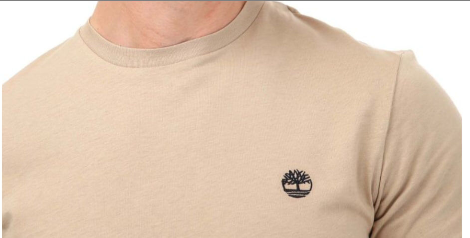 [S] TIMBERLAND BROWN DUNSTAN RIVER T-SHIRT, TB0A5YR3-BK0 (SZZ1022)