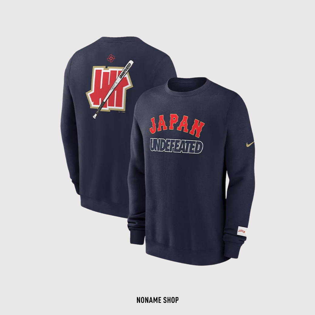 WORLD BASEBALL CLASSIC 2026 WBC X UNDEFEATED 世界棒球經典賽 聯名款 大學T/短袖 (男款)