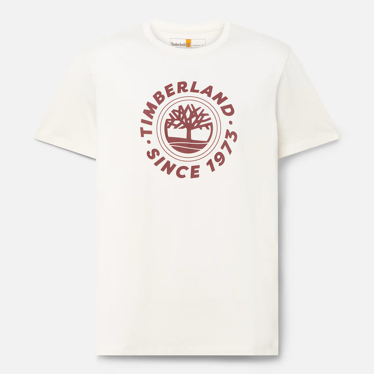 [S] TIMBERLAND VINTAGE WHITE GRAPHIC SHORT-SLEEVE T-SHIRT, TB0A43Z3-CM9 (SZZ1023)