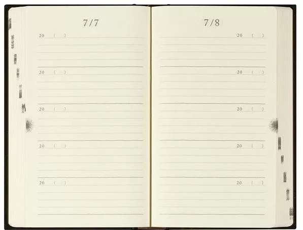 MIDORI｜5年連用日記 黑色