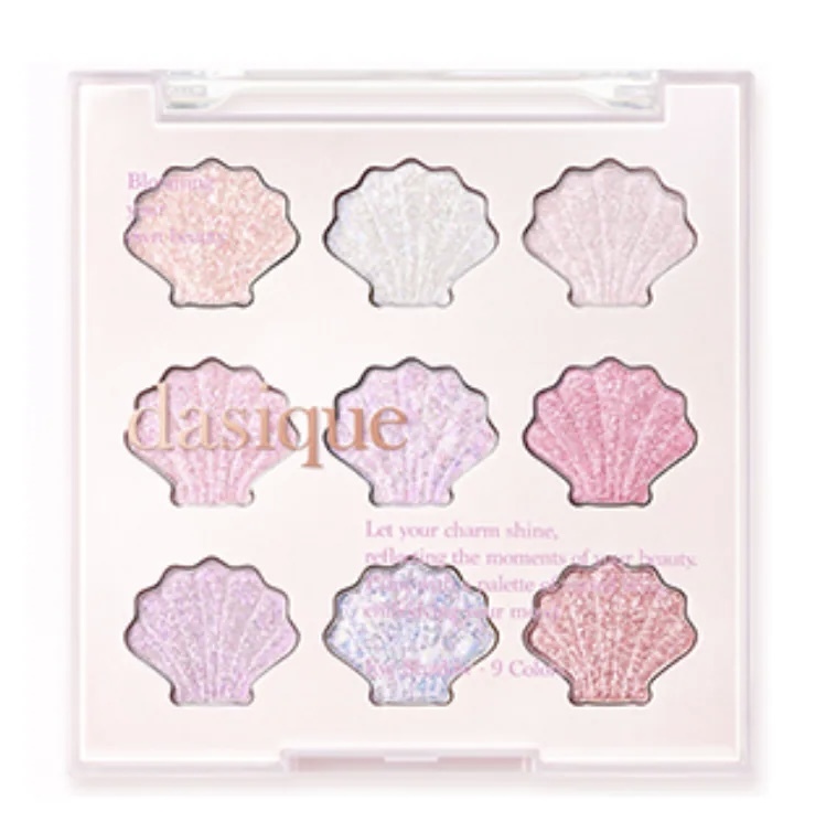 現 貨｜💖Dasique Twinkle Mermaid🫧 夢幻人魚姬系列 #34 Twinkle Mermaid 9色人魚色眼影盤