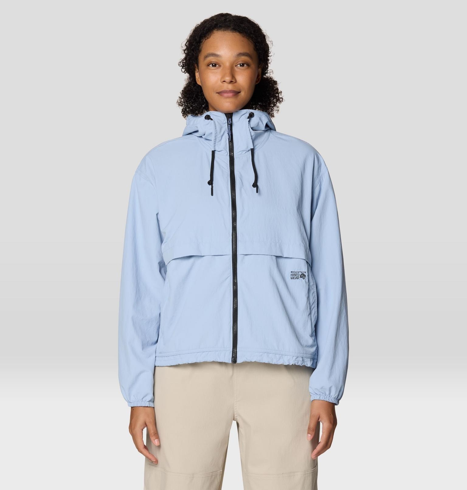 Mountain Hardwear Women's Stryder™ Jacket 女款 防風防曬連帽外套 海風藍 #2149151 [HappyOutdoor]