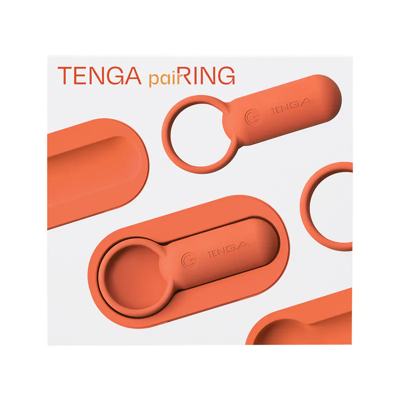 TENGA paiRING Coral Orange